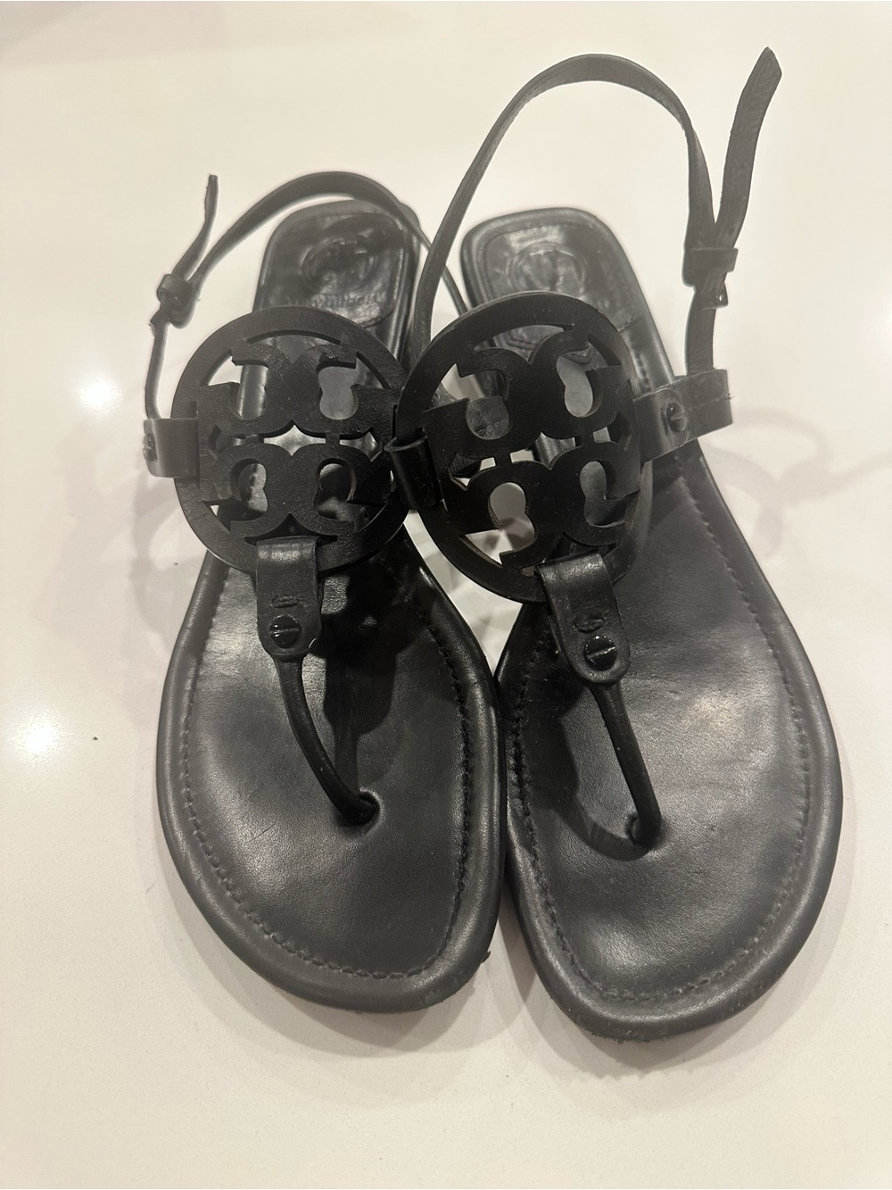 Tory Burch Miller Sandal with Heel sz 9